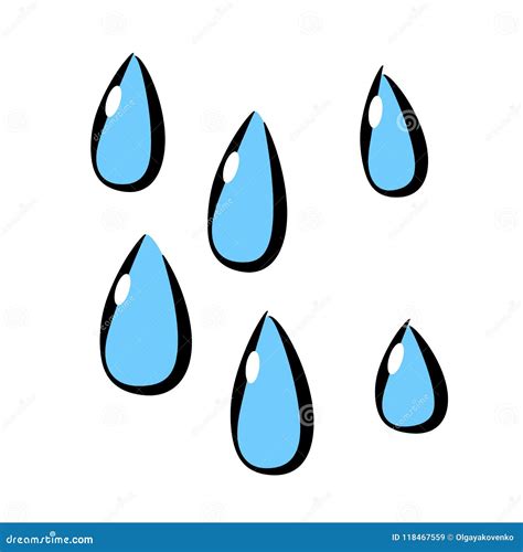 Dibujos De Gotas De Agua