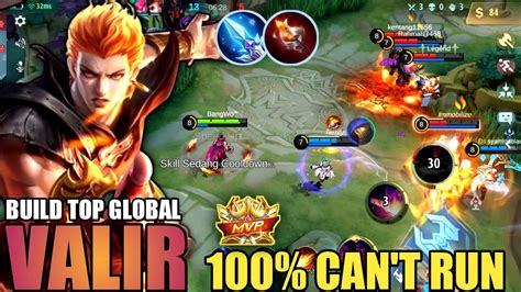 Mvp Valir Nonstop War Build Top Global Valir Mobile Legends