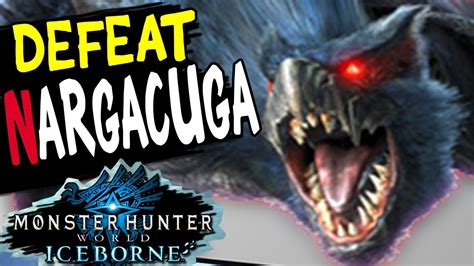 MHW Iceborne BOSS NARGACUGA SOLO Quest Hunt A Nargacuga Monster