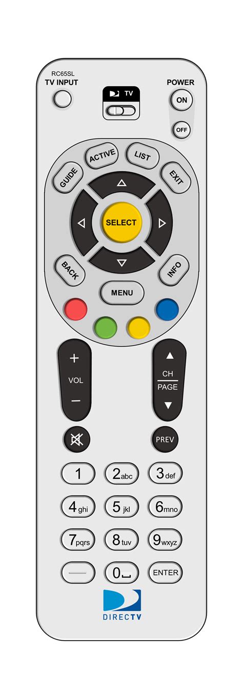 Configuración del control remoto RC65SL y RC65L DIRECTV Colombia