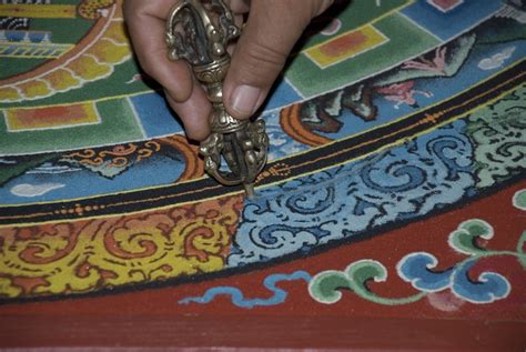 Tibetan Monks Meticulouscreate Incredible Mandalas Using Millions Of