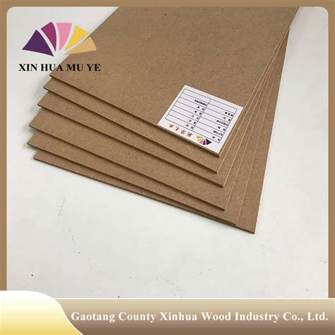 Wholesale Plain Fiberboard Mdf Hdf For Packaging Materials China