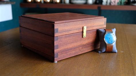 Making A Small Watch Box Youtube