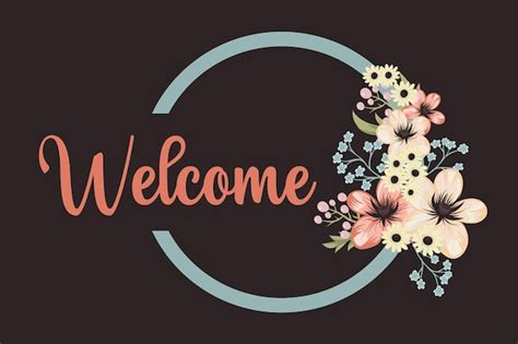 Premium Vector | Welcome Banner Design, Vector.