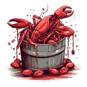 Cartoon Crawfish Boil PNG Vector PSD And Clipart With Transparent