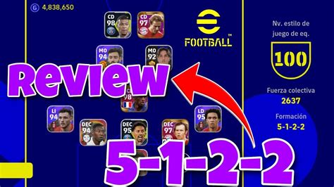 La mejor formación de efootball 2023 Mobile YouTube