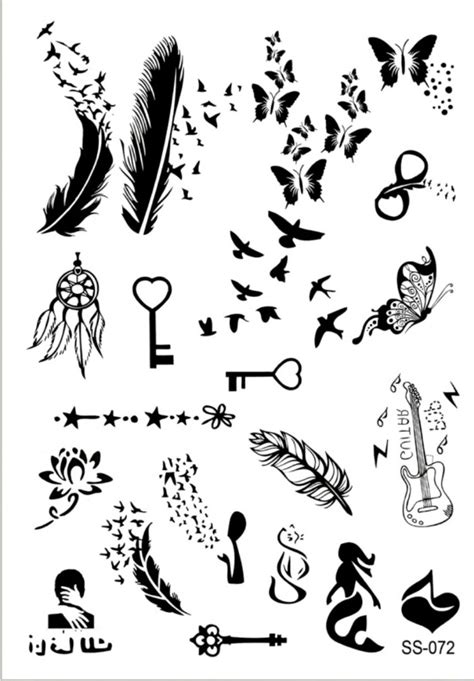 Temporary Tattoo Hobbies And Toys Stationary And Craft Art And Prints On