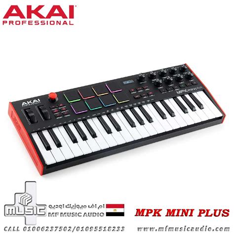 Akai Professional Mpk Mini Plus 37 Key Keyboard Controller ام اف