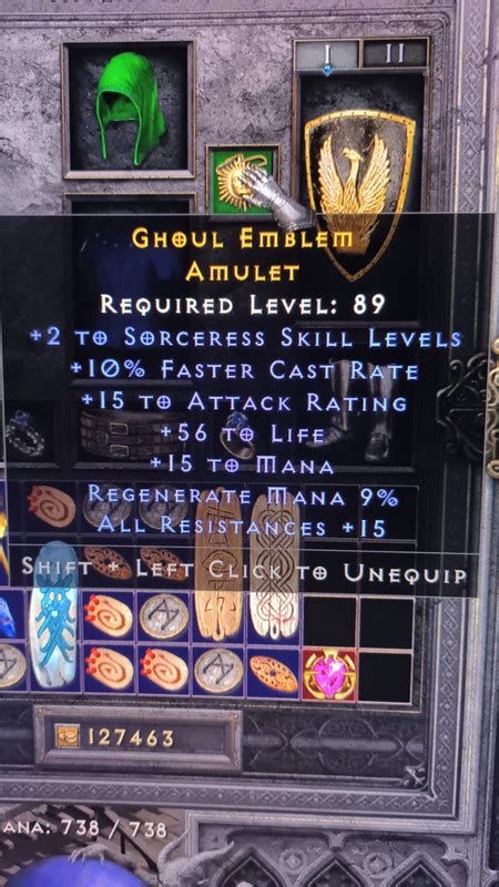 Godly Sorc Amulet Ft