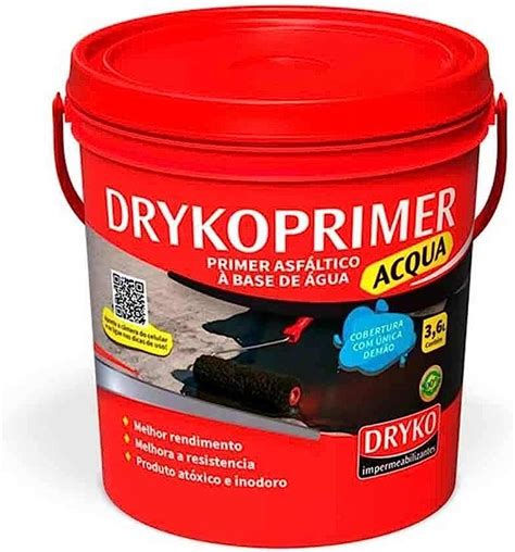 Primer Acqua Dryko Asf Ltico Base D Gua Para Manta Asf Ltica Gal O