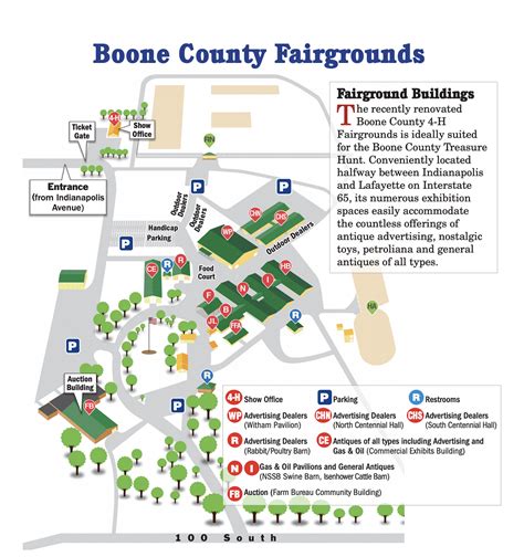 MAP – Boone County Treasure Hunt