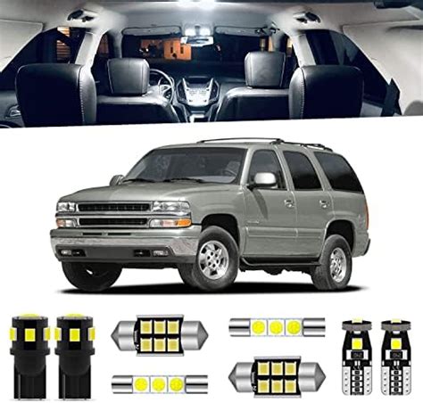 Amazon Xpismii 20 Piece 6000K White LED Interior Light Kit Package