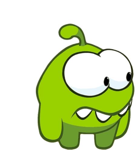 Shocked Om Nom Sticker Shocked Om Nom Nibble Nom Scopri E Condividi