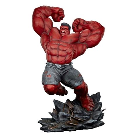 Marvel: Thunderbolt Ross Red Hulk Premium Format Statue (74cm) - Merchoid