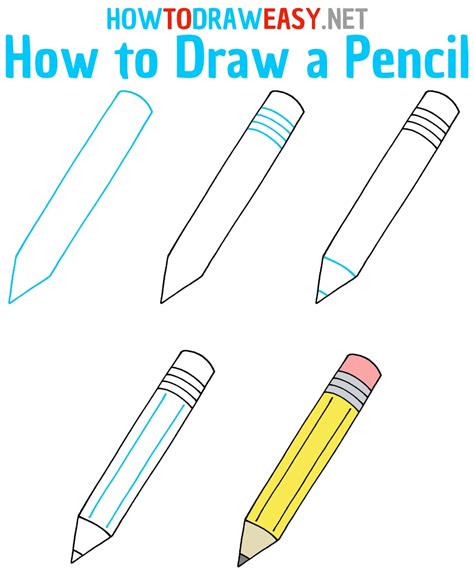 How To Draw A Pencil How To Draw Easy