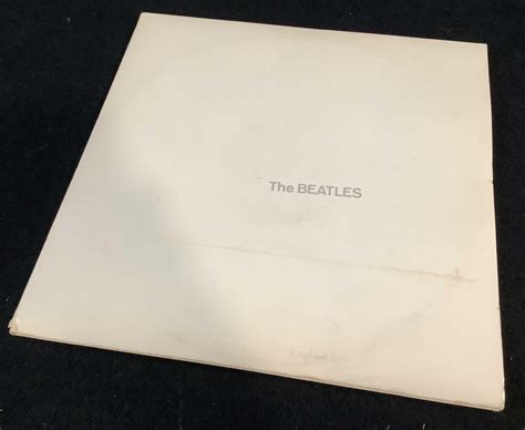 Lot - Beatles White Album, White Vinyl, Poster, Inserts