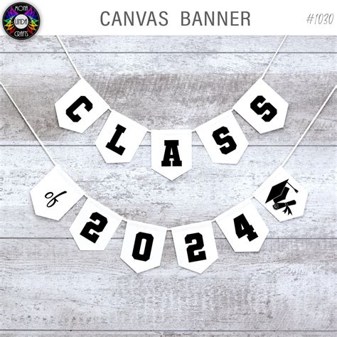 Class of 2024 Banner Class of 2024 Sign Graduation Banner Graduation ...