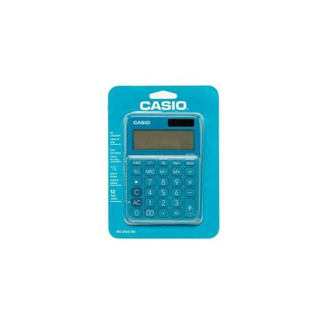 CALCULATRICE CASIO BLEU MS 7UC BU Accueil 515848 Achat En