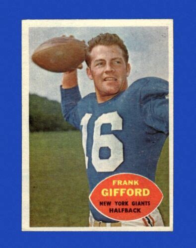 1960 Topps Set Break 74 Frank Ford Ex Exmint Gmcards Ebay