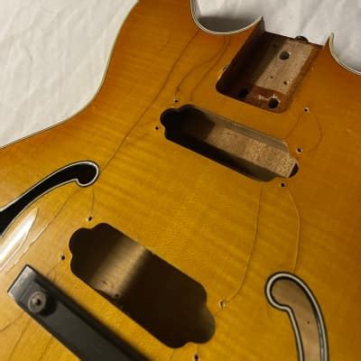 Hagstrom Viking Electric Guitar Body W Pickguard 1960s Honey Reverb