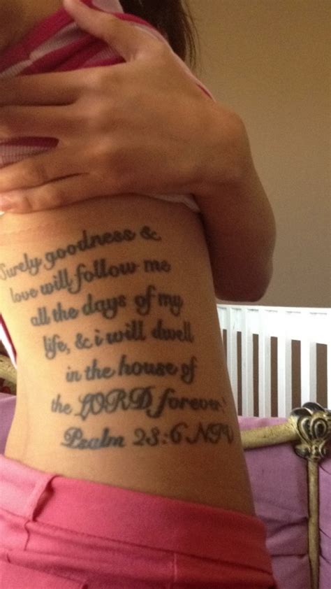 Scripture Tattoos Designs, Ideas and Meaning | Tattoos For You