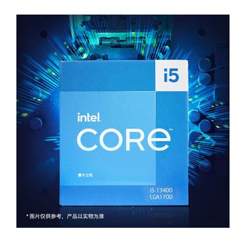 英特尔intel I5 13400 13代 酷睿 处理器 10核16线程 睿频至高可达46ghz 20m三级缓存 台式机cpu参数配置