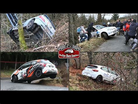 Rallye de la Haute Vallée d Azergues 2022 CRASHES YouTube