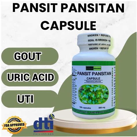 pansit pansitanulasimang bato capsules  caps  mg  purong