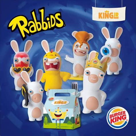 Limited Oversea Edition Rayman Raving Rabbids Invasion Burger King Kids