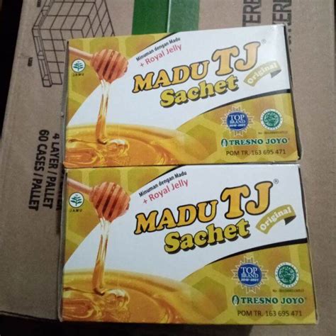 Madu Tj Sachet Original Royal Jelly 1 Box 12 Sachetminuman Herbal