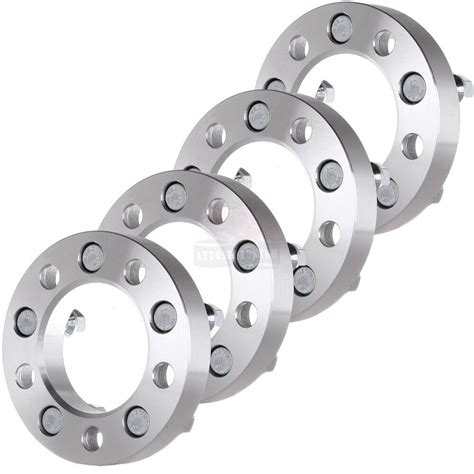 4 Pcs 1 25mm Thick 5x4 75 Wheel Spacers 12x1 5 For Chevrolet S10 Gmc Sonoma Ebay