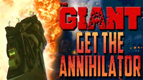 Bo3 How To Get The Annihilator In The Giant Zombies YouTube