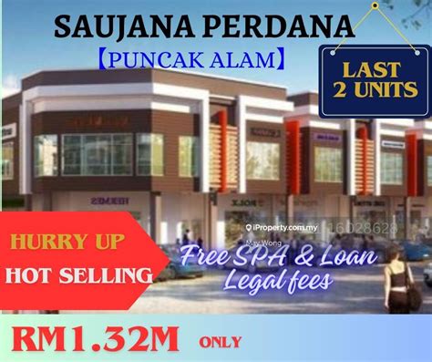 Sauajana Perdana @ Saujana Utama End lot shop for sales, Sungai Buloh ...