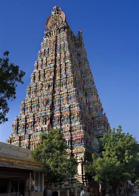 tower madurai meenakshi temple editorial stock photo image