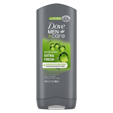 Dove Men Care Body Wash And Face For Fresh Healthy Feeling Skin