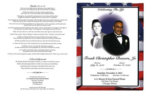 Frank C Bowers Jr Obituary Aa Rayner And Sons Funeral Homes