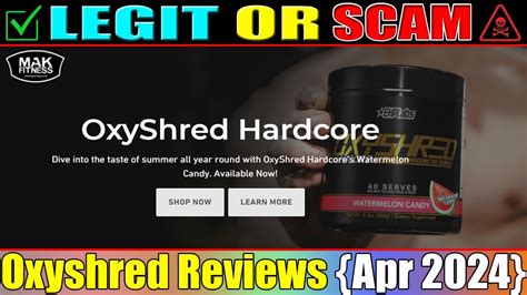 Oxyshred Reviews {Apr 2024} This Product is Real Or Fake? | Get Genuine ...