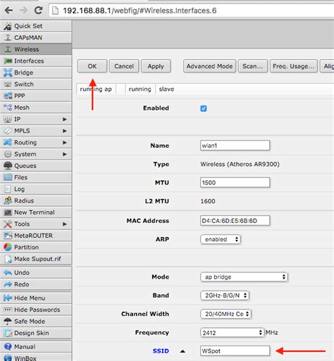 Mikrotik Como Alterar O Nome Da Rede Ssid Via Web Ajuda E Suporte