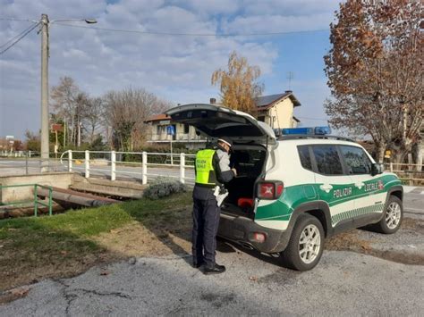 Continuano I Posti Di Controllo Della Polizia Locale Nelle Frazioni Di