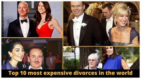 Top 10 Most Expensive Divorces In The World Most Expensive Divorces