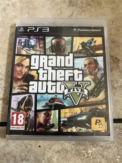 GRAND THEFT AUTO V GTA 5 Sony PlayStation 3 PS3 Mappa Incs EUR 6 88