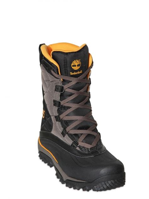 Timberland Tecnico Nylon Snow Boots in Black for Men - Lyst