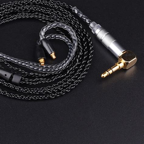 Обновление 4 ядра MMCX кабель для Shure SE215 SE535 SE846 наушники ...
