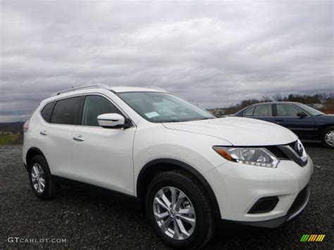 2016 Pearl White Nissan Rogue Sv Awd 109689476 Photo 8