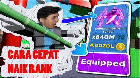 Cara Mudah Naikin Rank Ninja Legends Tanpa Harus Naik Turun Pulau