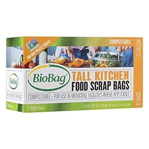 Pack Biobag Gallon Tall Kitchen Bags Food Waste Bag Bags