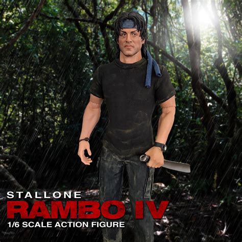 Sylvester Stallone John Rambo Rambo 16 Scale Action Figure Action