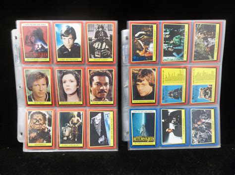 Lot Detail 1983 Topps Return Of The Jedi Complete Series 1