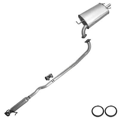 Resonator Pipe Muffler Exhaust System Kit Fits Toyota Camry