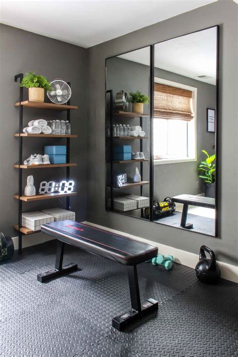Small Home Gym Decorating Ideas